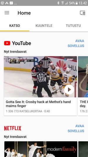 Google home ja chromecast